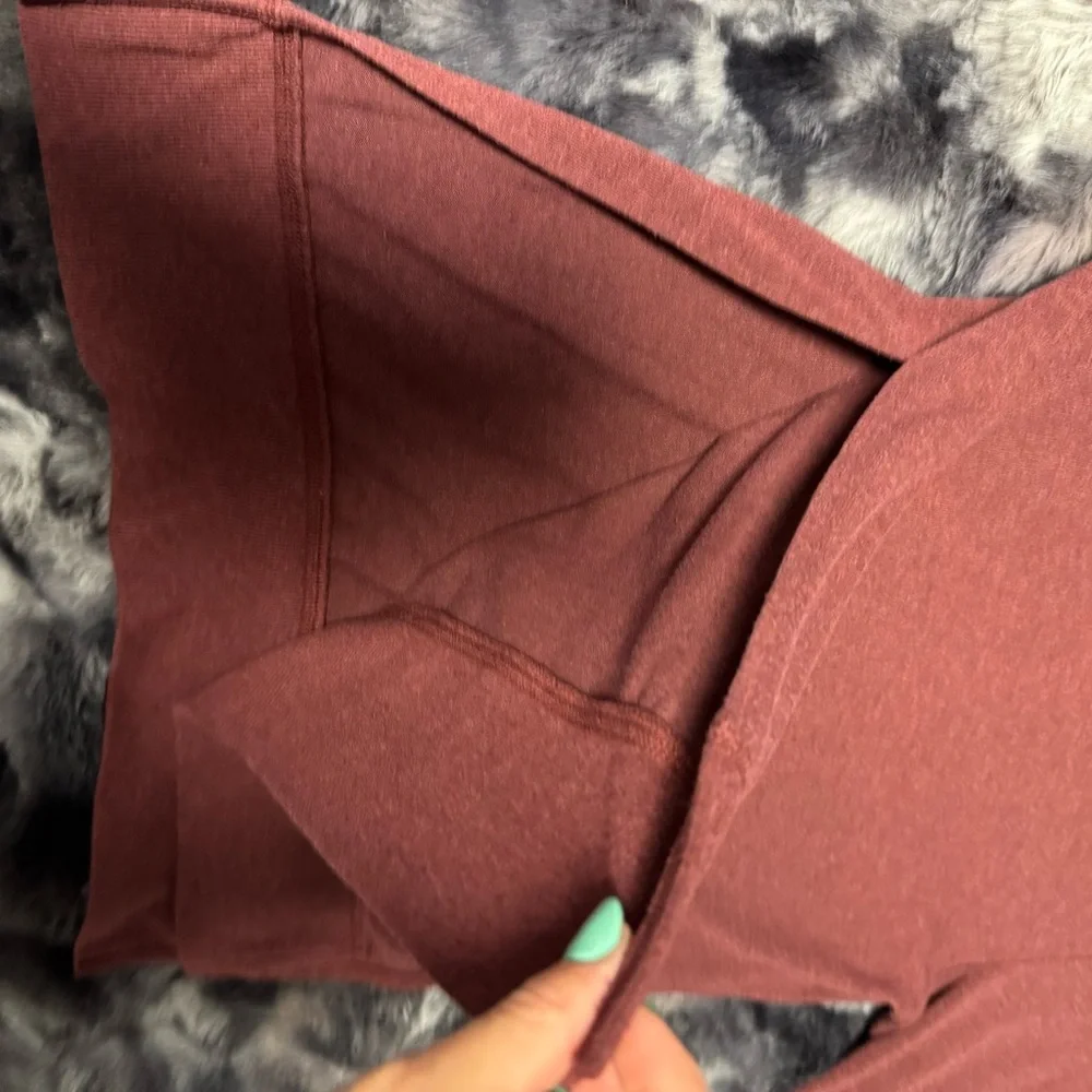 Burgundy Long Sleeve Sweater - Picture 3 of 3